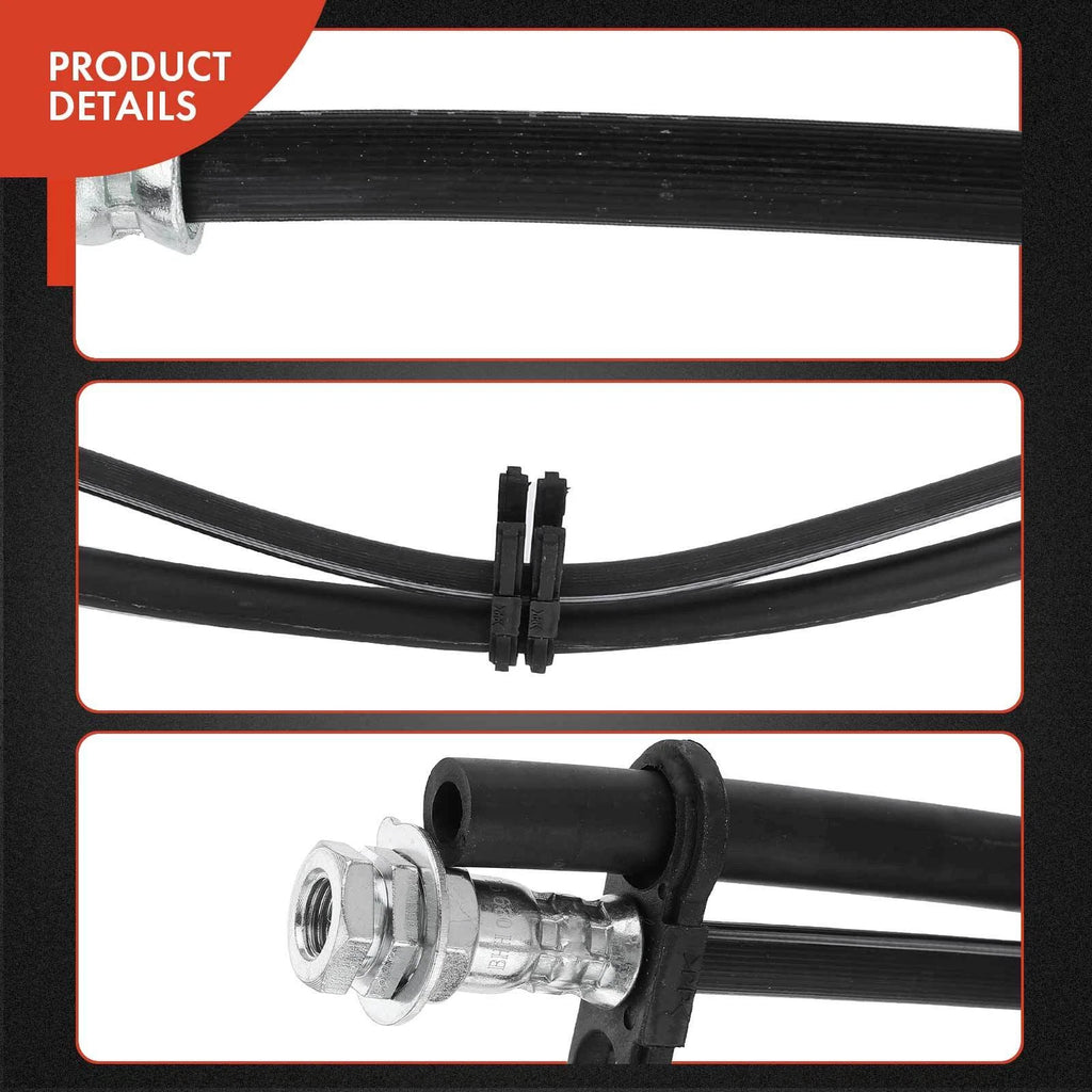Rear Left Brake Hydraulic Hose for Ford E-150 E-450 Super Duty (2007-2014)