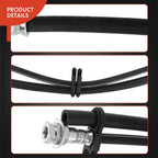 Rear Left Brake Hydraulic Hose for Ford E-150 E-450 Super Duty (2007-2014)