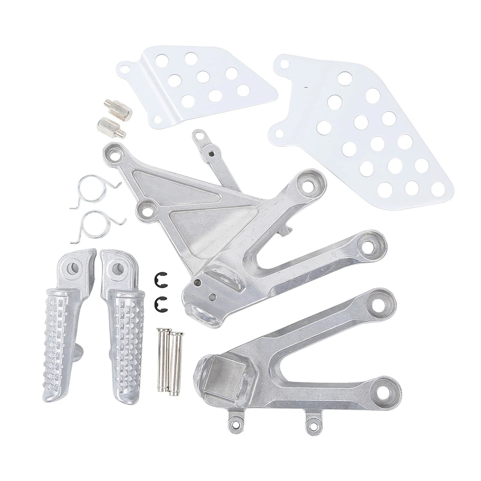 Driver Rider Foot Pegs Footrests Bracket for Honda CBR1000RR (2004–2007)