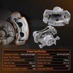 Front Driver Passenger Side Brake Caliper for Pontiac Vibe (2009–2010) 19-B3435