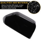 Right Side Mirror Cover Cap Gloss Black for Ford F-250 F-350 F-450 F-550 (2000–2023)