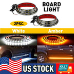 2X LED Running Board Light Strips for Make Model (YYYY–YYYY)