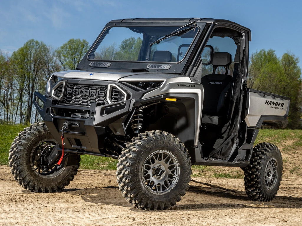 SuperATV Glass Windshield for Polaris Ranger XD 1500 (2024) w/Driver Wiper
