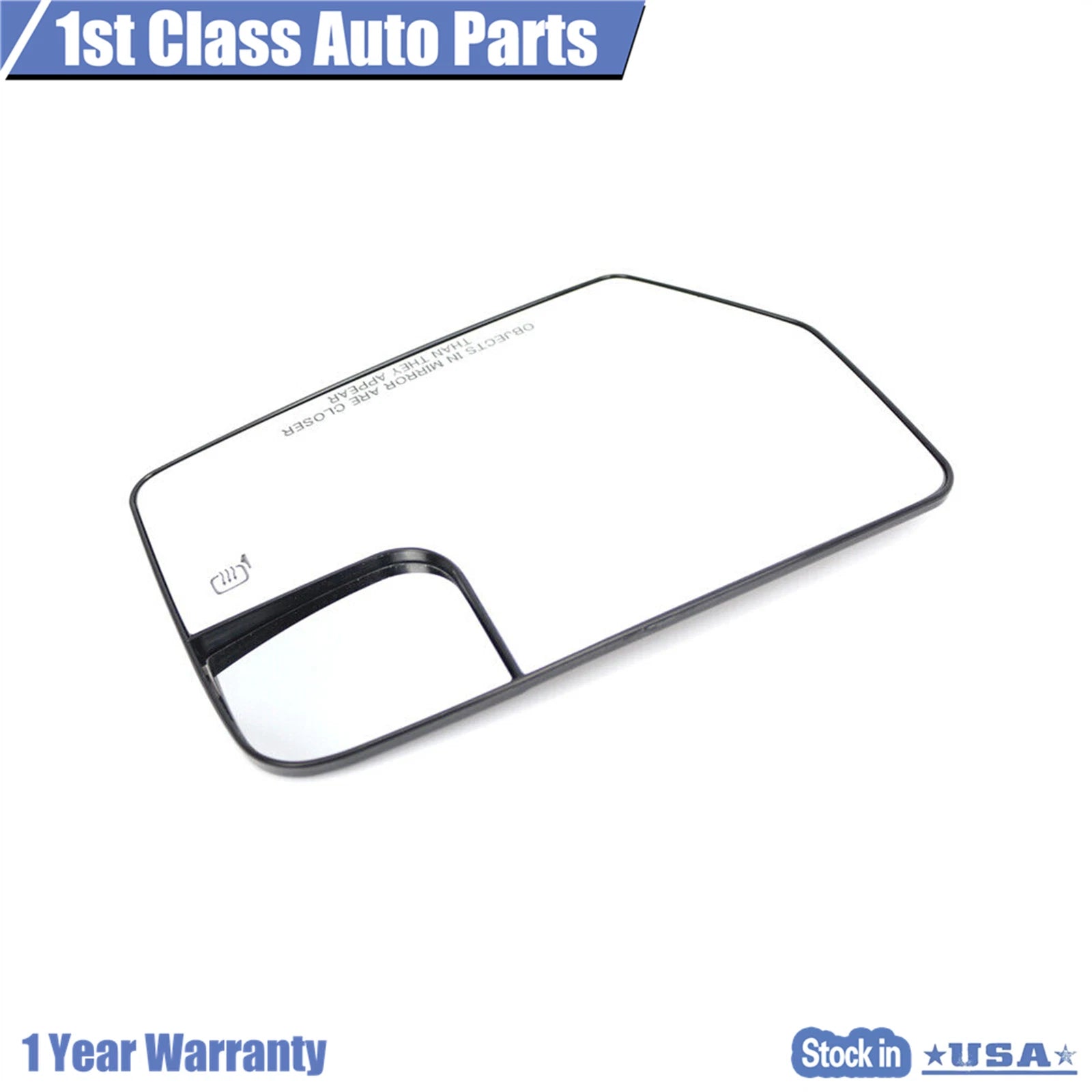 Rear View Mirror Glass + Backplate Right for Ford Expedition Lincoln (2012–2017)