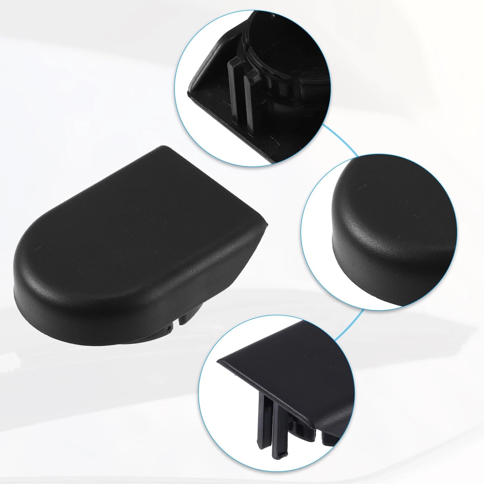 Wiper Arm Nut Cover Cap for Mazda CX-5, CX-7, RX-8 (2012–2020) Black