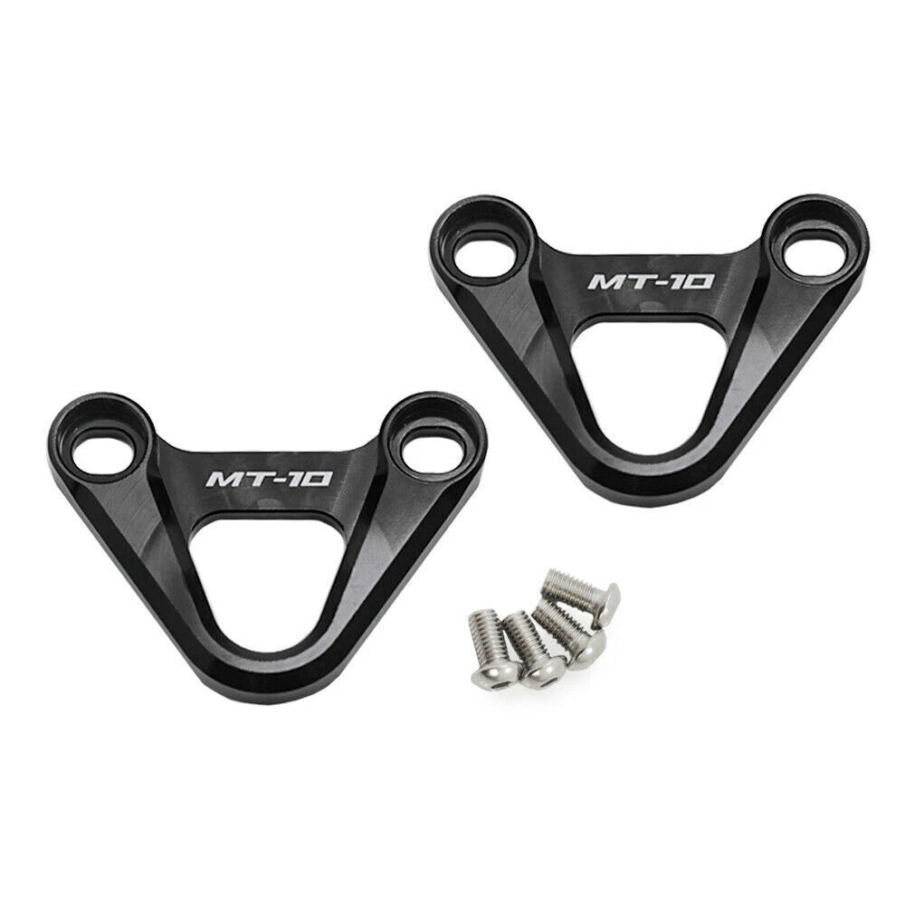 Rear Footrest Blanking Plates for Yamaha MT-10 FZ-10 (2016–2023)