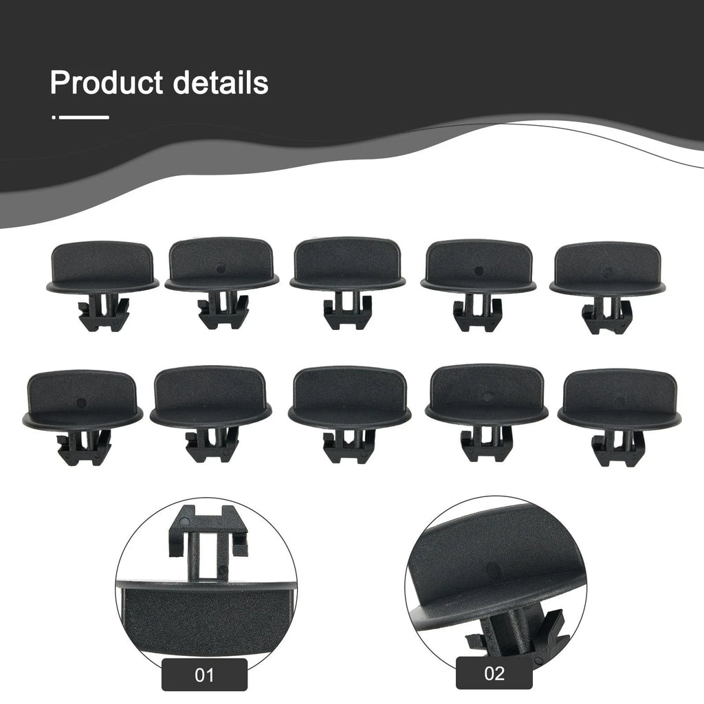 Set of 10 Clips for (68034329AA, 965831617783)