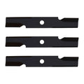 3X Notched Mower Blades for Oregon (Replaces 109-6872)