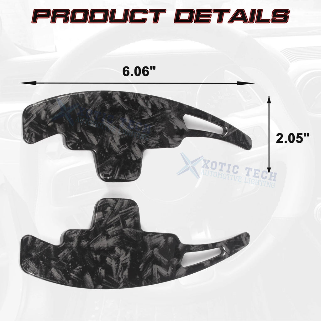 Forged Texture Paddle Shifter Extension for Mercedes-Benz C/GLC (2015-2022)