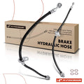 2X Front Brake Hydraulic Hose for Honda Civic Si (2017–2020)