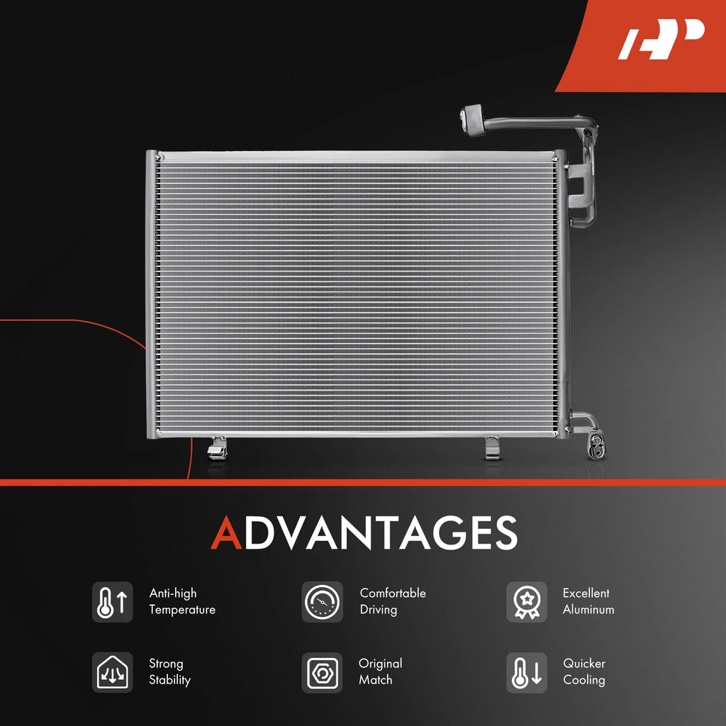 A/C Condenser with Bracket for Ford Fiesta (2014-2017)