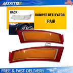 Pair Amber Front Bumper Side Reflector Lights for BMW X5 E70 LCI (2011–2013)