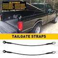 Set of 2 Rear Tailgate Cables for Ford F250 F150 F350 (1983–1996)