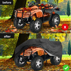 ATV Quad Bike Cover for Kawasaki Yamaha Polaris (M Size) Waterproof