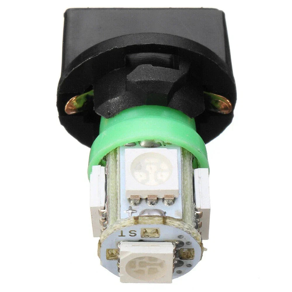 10 Green 5050LED Bulbs Instrument Panel Gauge Cluster for Dash Light Sockets
