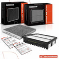 2 Engine & Activated Carbon Cabin Air Filters for Hyundai Elantra GT (2013–2017)