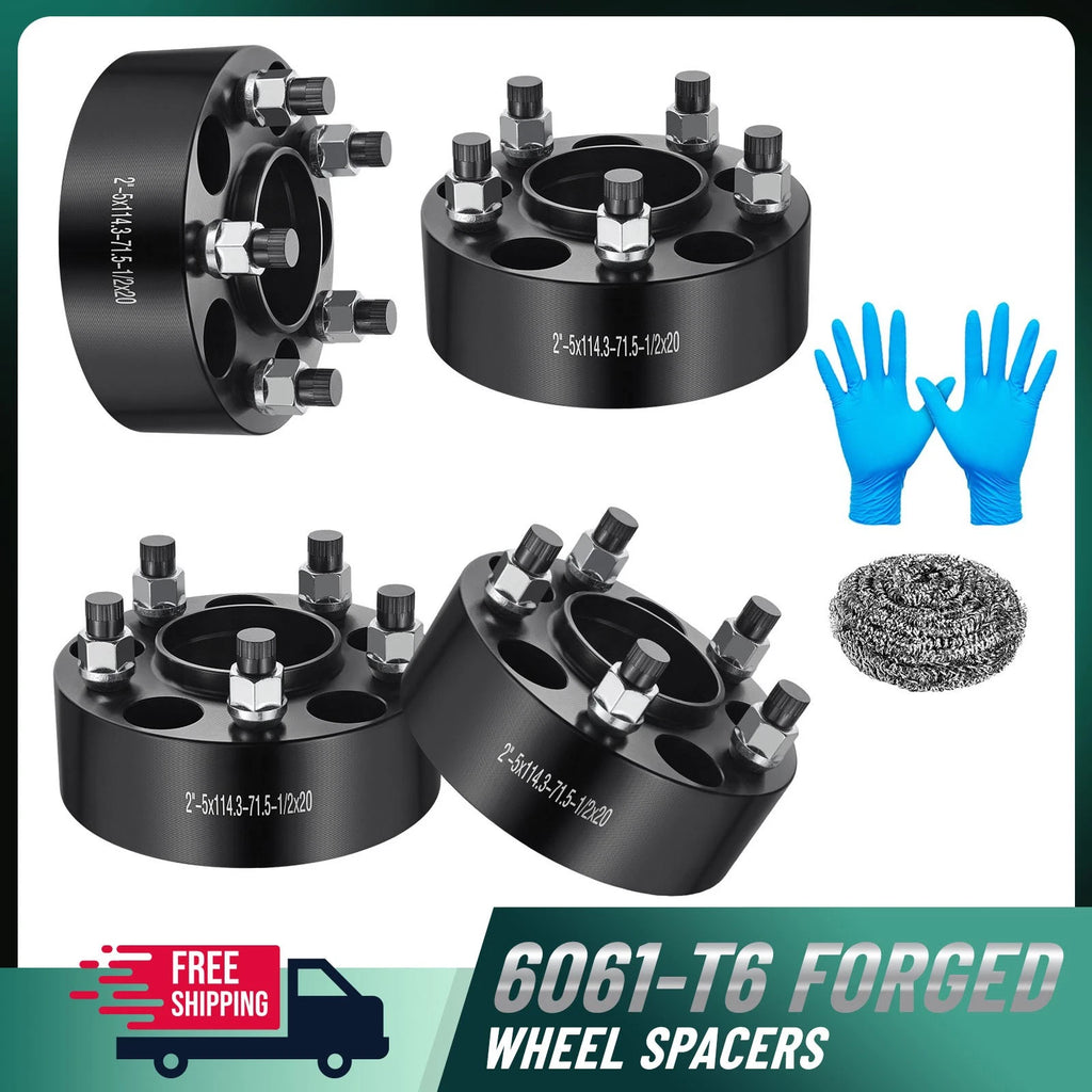 Hubcentric Wheel Spacers 5x4.5 2" for Jeep Cherokee Wrangler TJ XJ (2000-2006)