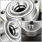 Front Wheel Bearing & Hub Assembly w/ ABS for Nissan Armada QX56 Pathfinder Titan (2004–2007)