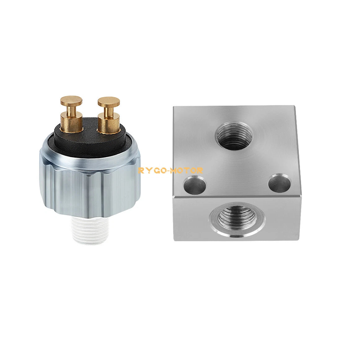 Brake Cross Fitting & Stoplight Pressure Switch for Polaris RZR Ranger (570–800)