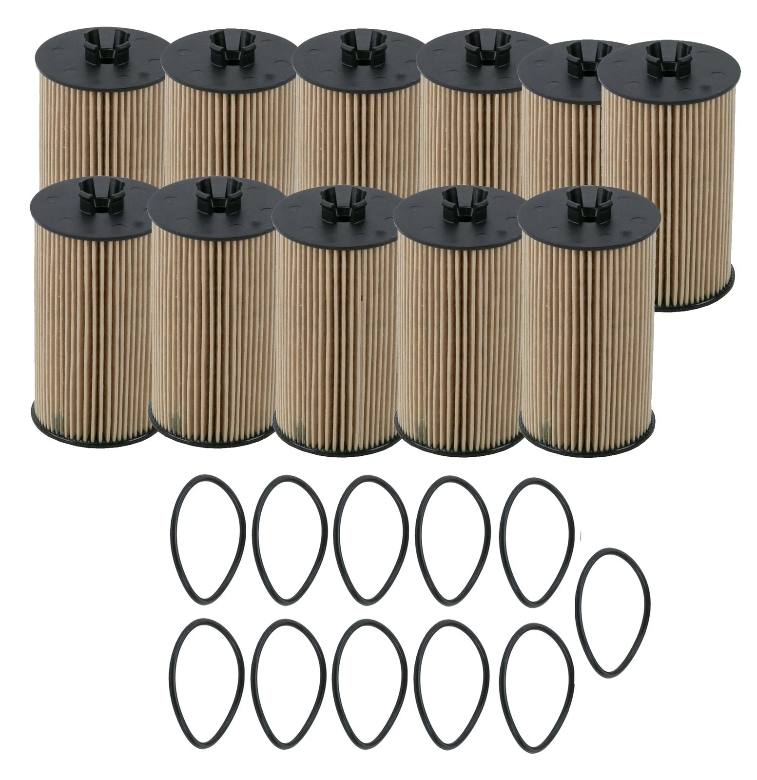 Set of 11 Engine Oil Filters for Buick Chevrolet GMC Pontiac Suzuki (Wix)