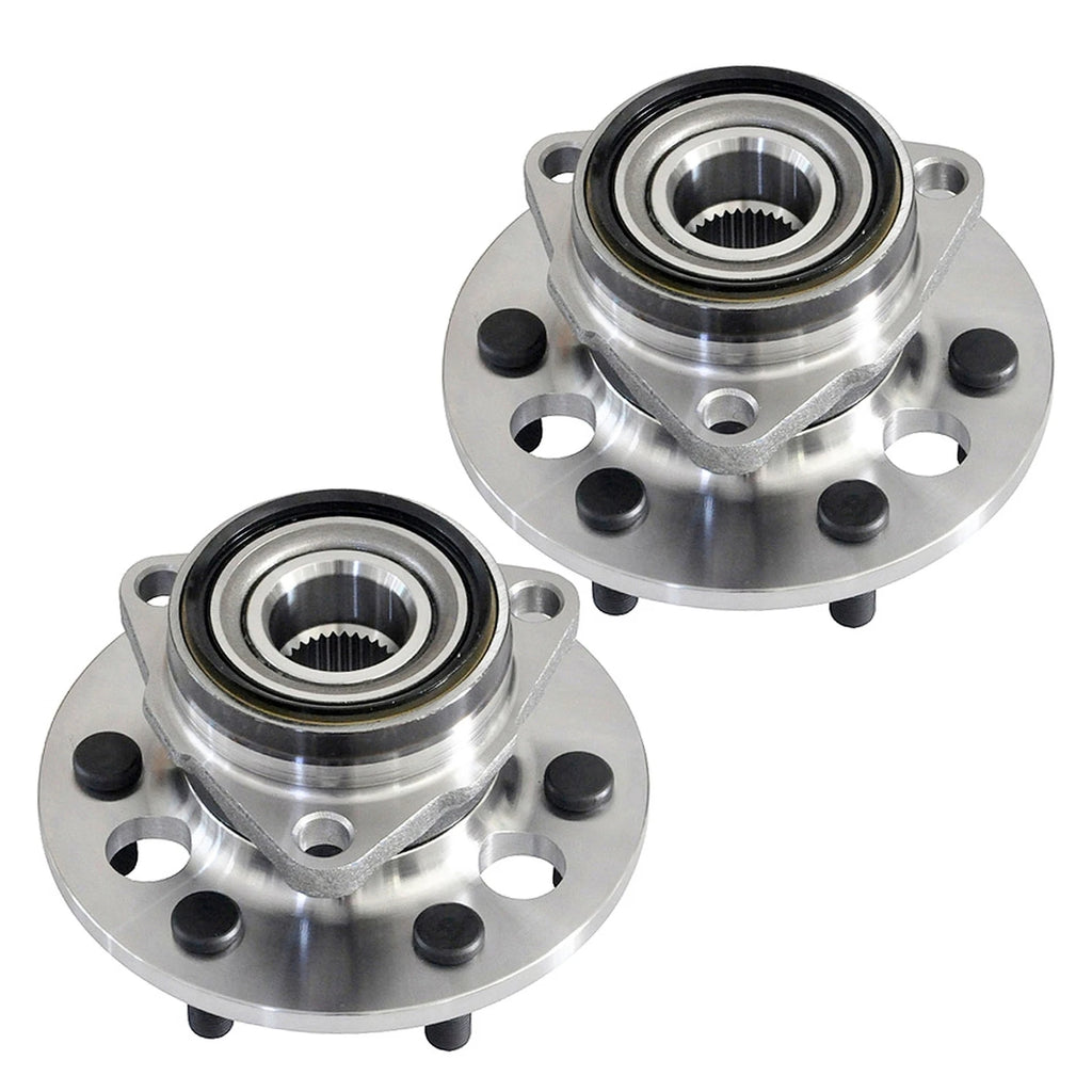 2X Front Wheel Bearing Hubs for Chevrolet Blazer K1500 K2500 (1988–1994)