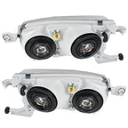 Projector Headlight Housing Pair for Toyota Corolla (2001-2002)