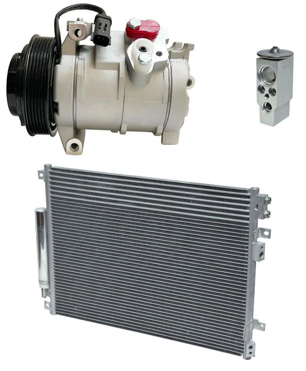 A/C Compressor Kit With Condenser for Chrysler 300 3.5L (2009–2011)