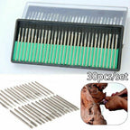 30-Piece Electric Grinder Accessory Set for Wood Glass Metal