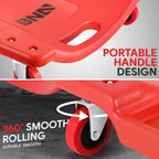 36" Low Profile Automotive Creeper for Vehicle Repair with Padded Headrest