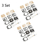 Set of 3 Carburetor Gasket Kit for Stihl 021 (Walbro K20-WAT WA & WT Series)