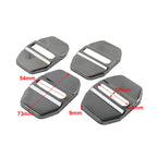 Blk Door Lock Protective Cover for BMW F40 F45 G20, Benz C Class, Maserati