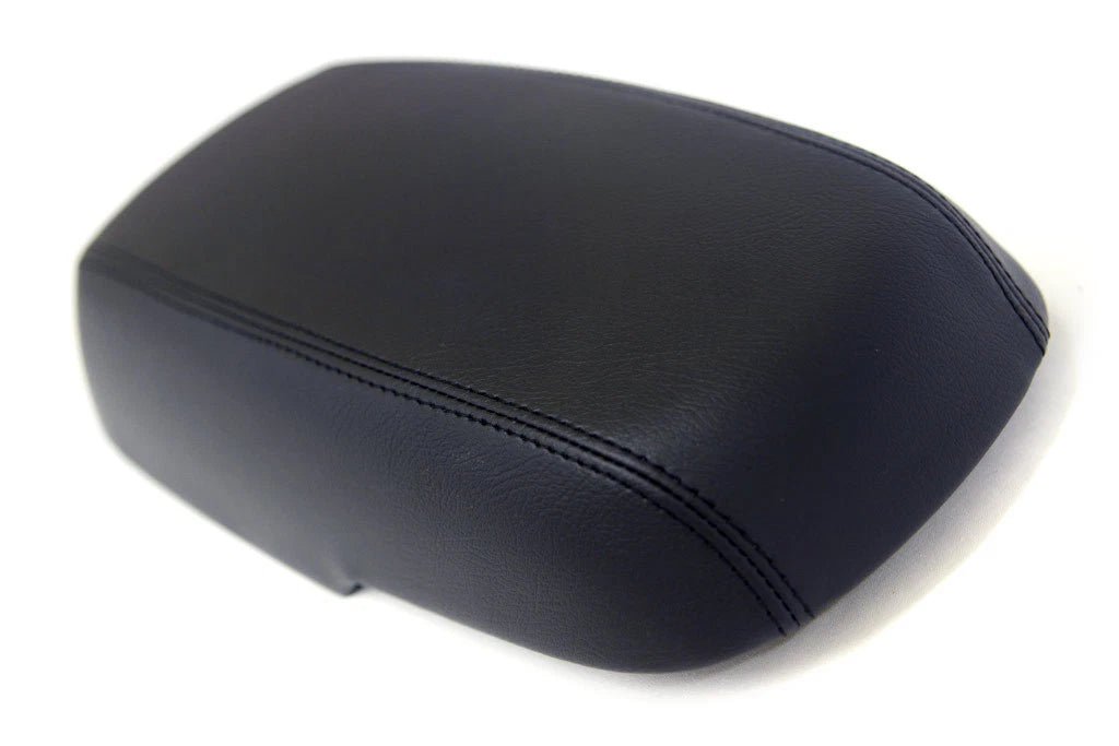 Center Console Armrest Cover for Hyundai Tucson (2010–2015) Black Leather
