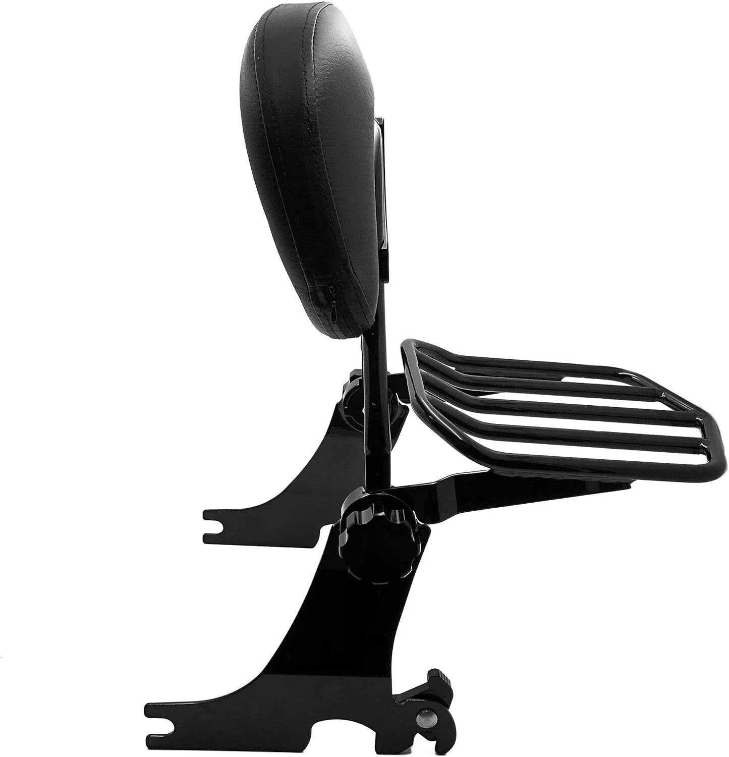 Backrest Sissy Bar with Luggage Rack for Harley Softail (2000–2023)