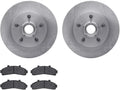 Front Brake Pad and Rotor Kit for Mazda B4000 RWD (1995–1997) MP882QW