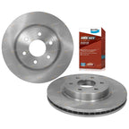 Front Brake Rotors + Pads for Nissan Navara D23 (2015-2020)