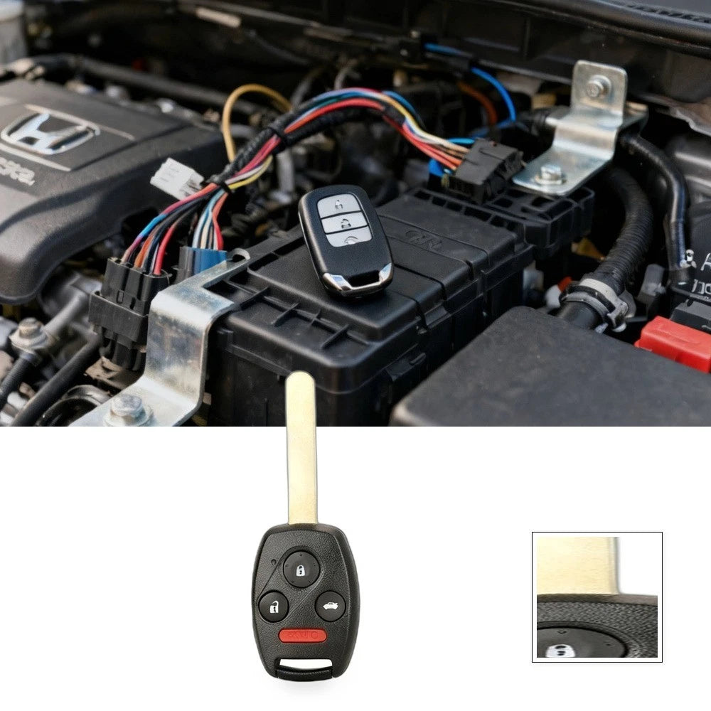 Key Fob for Honda Accord Civic CR-V (2003–2013) ID48 315/433Mhz