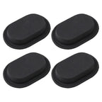 4 Pcs Floor Pan Drain Plugs for Jeep Gladiator (2020-2023) Black Rubber