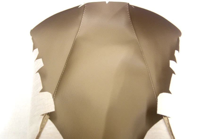 Leather Synthetic Center Console Armrest Cover for Acura MDX (2014–2020) Beige