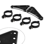 CNC Headlight Lamp Mount Bracket for Universal Fit 41mm Fork Tubes (Pair)