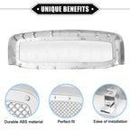 Front Grille Assembly with Rivet for Dodge Ram 3500  Chrome