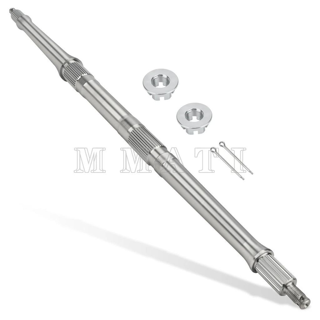 Rear Axle Shaft w/ Nut Pin Kit for Yamaha YFM350 YFM350R Raptor 350 (2004–2013)