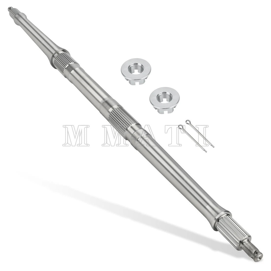 Rear Axle Shaft w/ Nut Pin Kit for Yamaha YFM350 YFM350R Raptor 350 (2004–2013)
