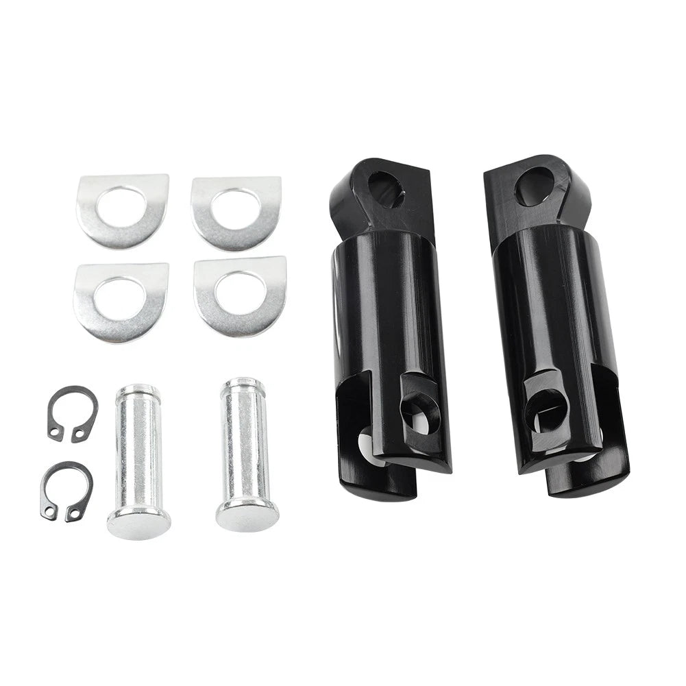 Pair Male Mount Foot Peg Extensions for Harley Sportster Softail Dyna Touring