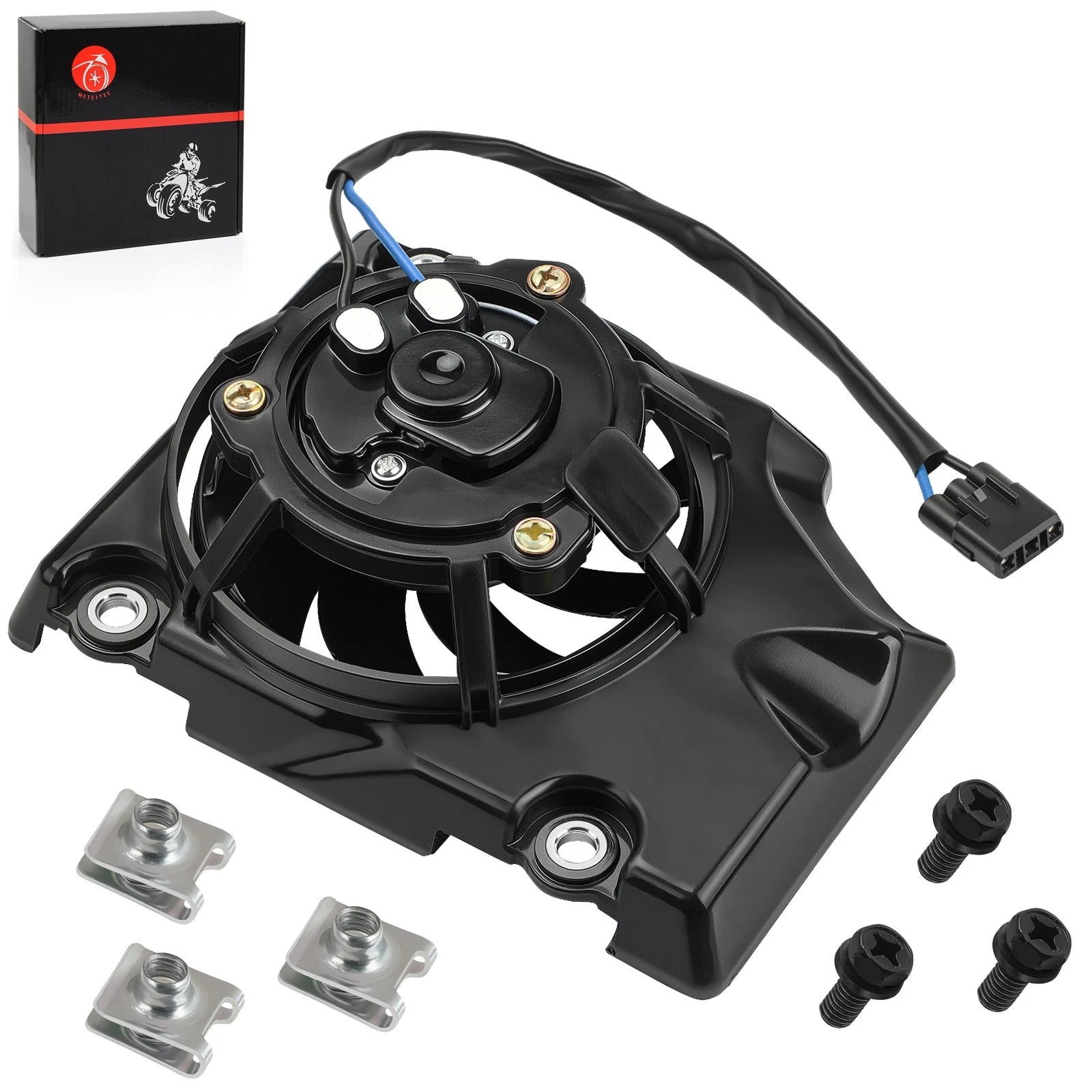 Radiator Fan Kit for Yamaha YZ450FX WR450F (2016–2018) B29-E24E0-V0-00