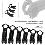 Universal Aluminum Handlebar Stem 31.8mm 60-130mm for MTB Road Bike (7/17/35°)