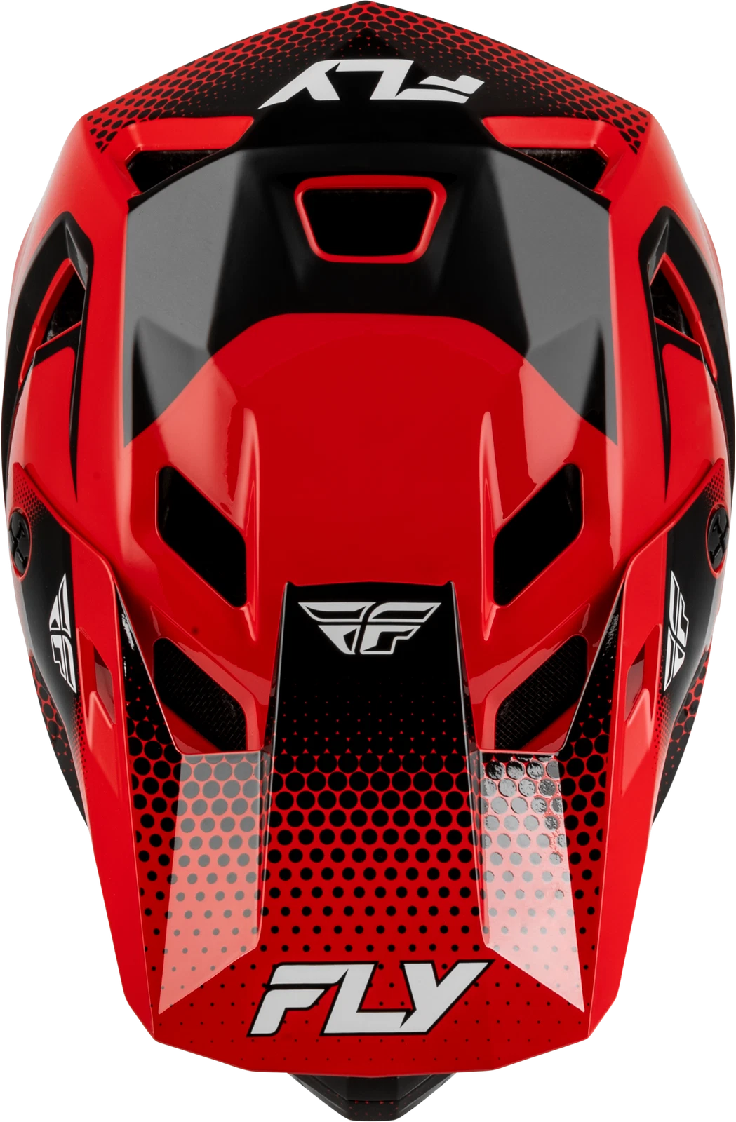 Fly Racing Yth Rayce Sonar Helmet for Youth Medium (Red/Black/White)