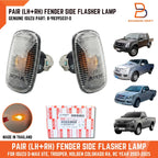 Side Flasher Fender Light for Holden Rodeo, Isuzu D-Max (2003-2025)