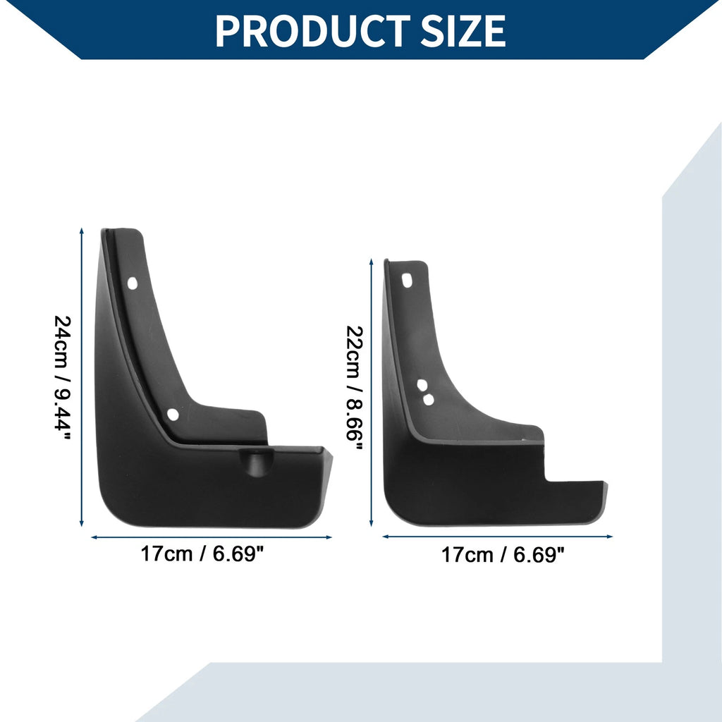 Set of 2 Mud Flaps Splash Guards for Hyundai Lafesta (2018–2020)