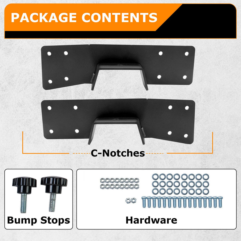 C Notch Drop Flip Kit for Chevrolet Silverado 1500 (1999–2006)