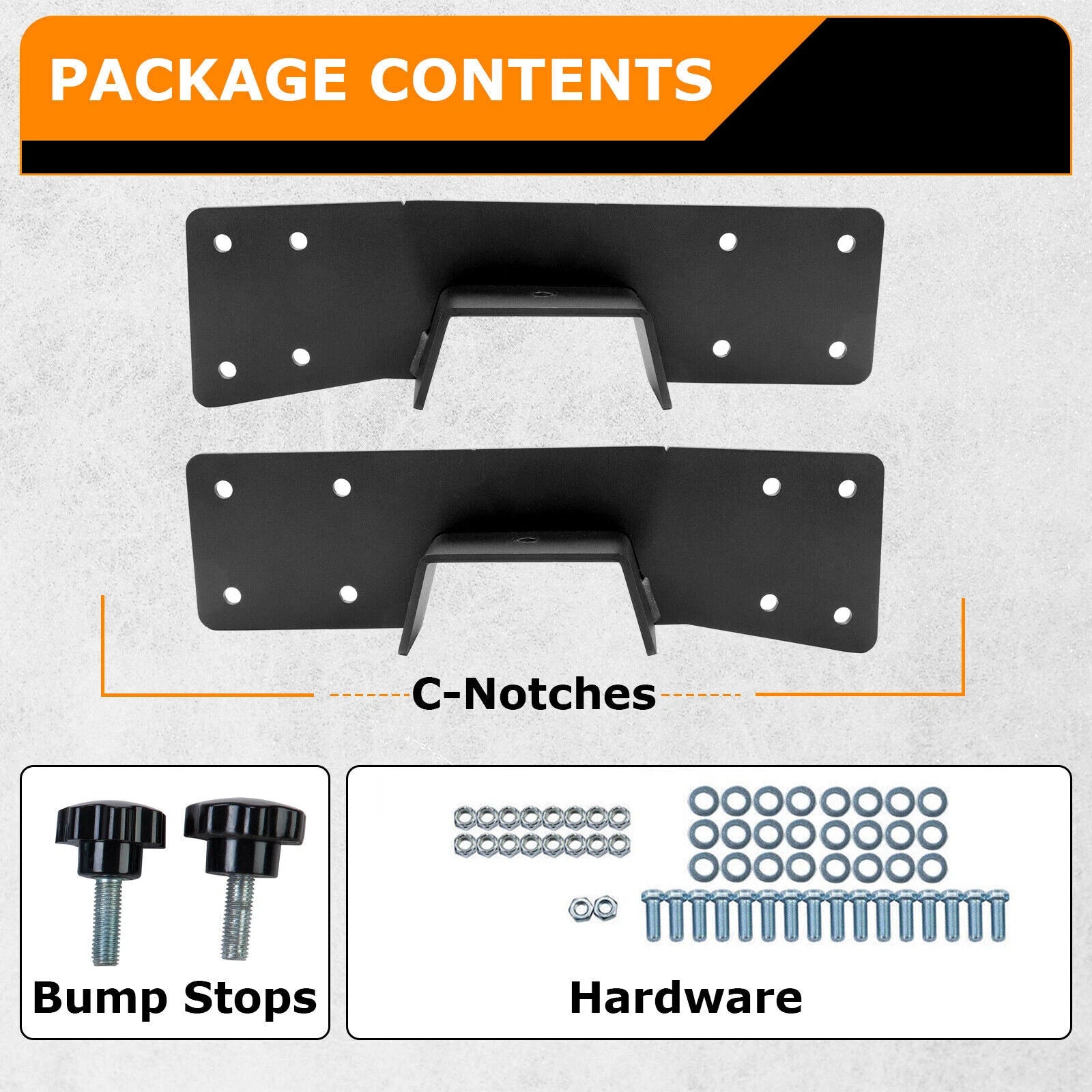 C Notch Drop Flip Kit for Chevrolet Silverado 1500 (1999–2006)